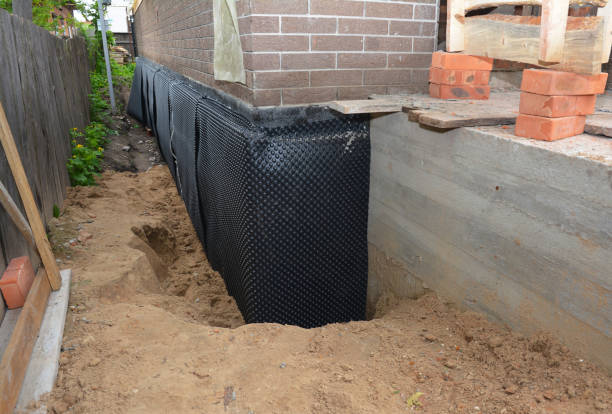 SJ Waterproofing Pros technician performing targeted Crawl Space Encapsulation assessment in Marshall, IL